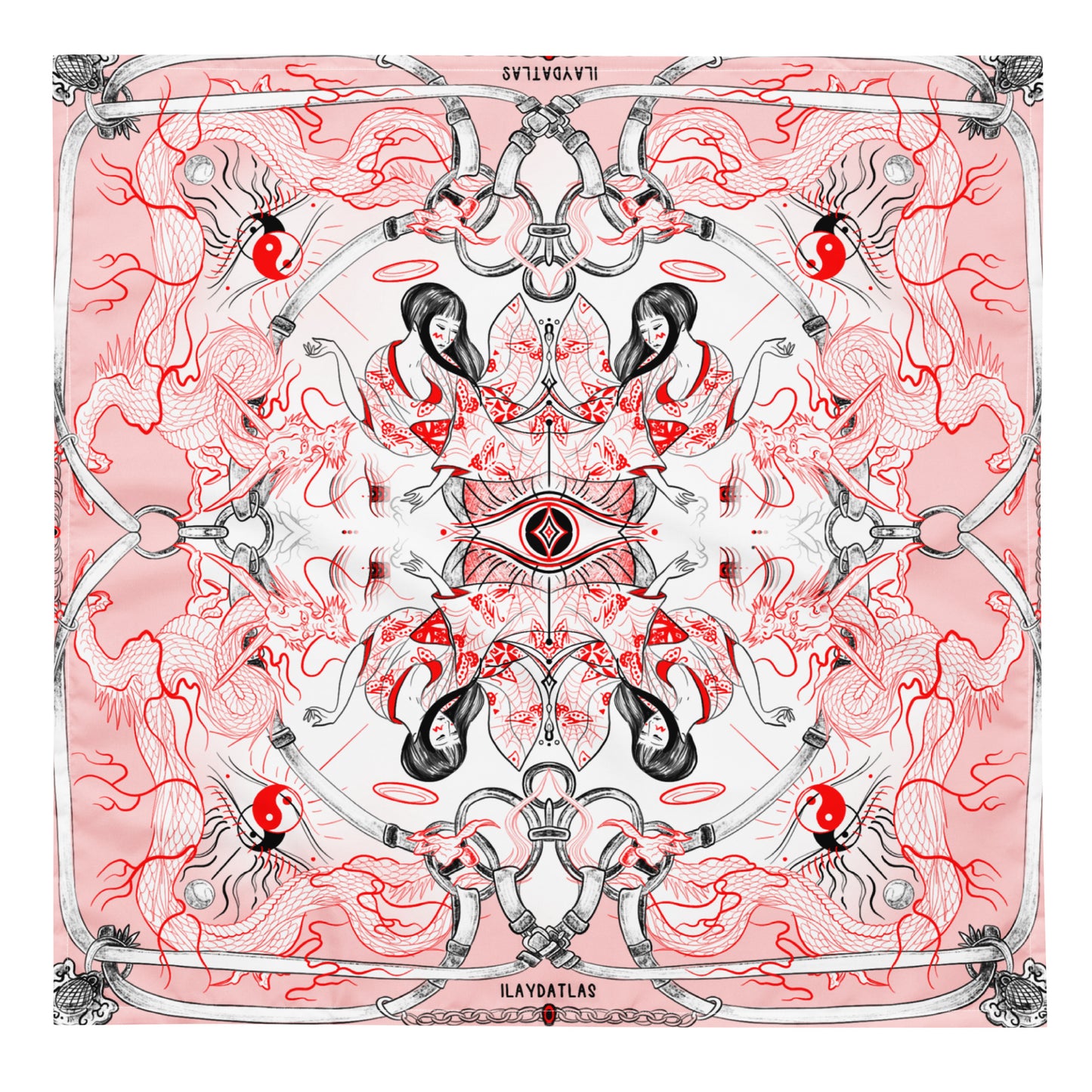 All-over print bandana
