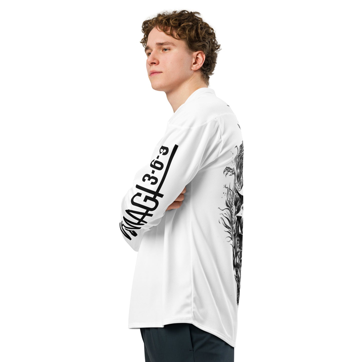 Dargon Recycled hockey fan jersey