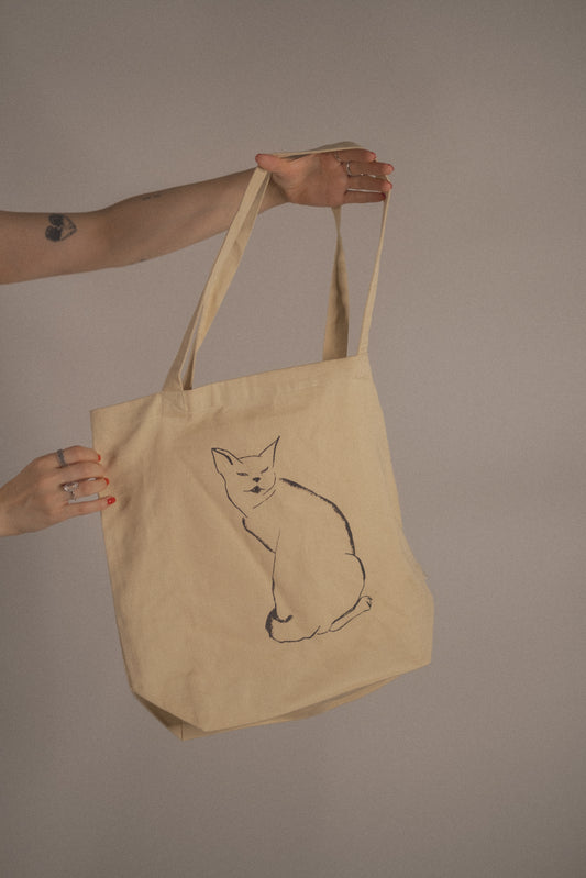 Diana Cat Unisex Tote Bag