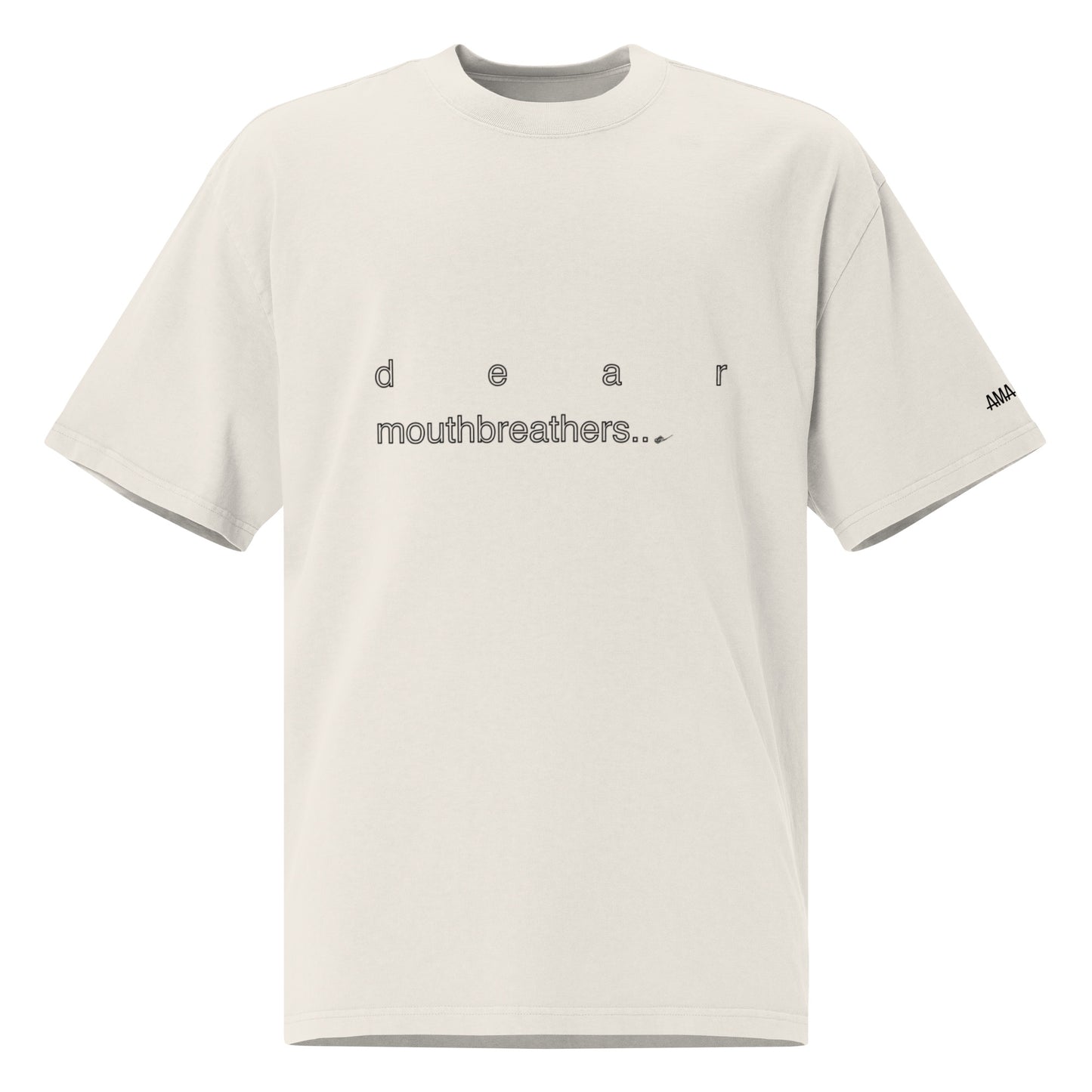 Diana Mouthbreather Oversized Unisex T-Shirt