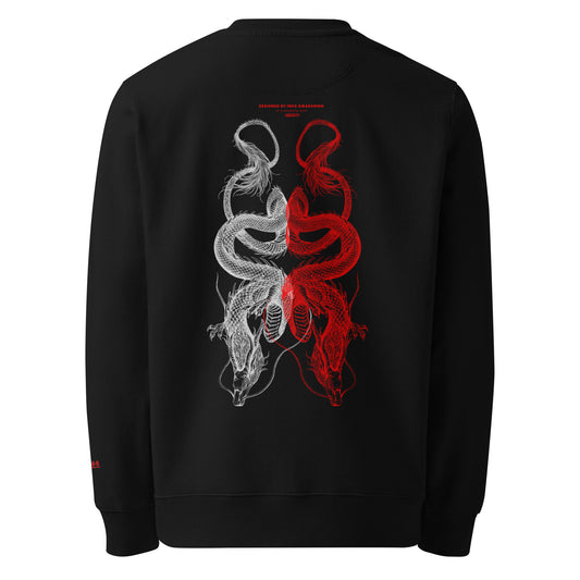 Inks Awakening Double Dragon Unisex Sweatshirt