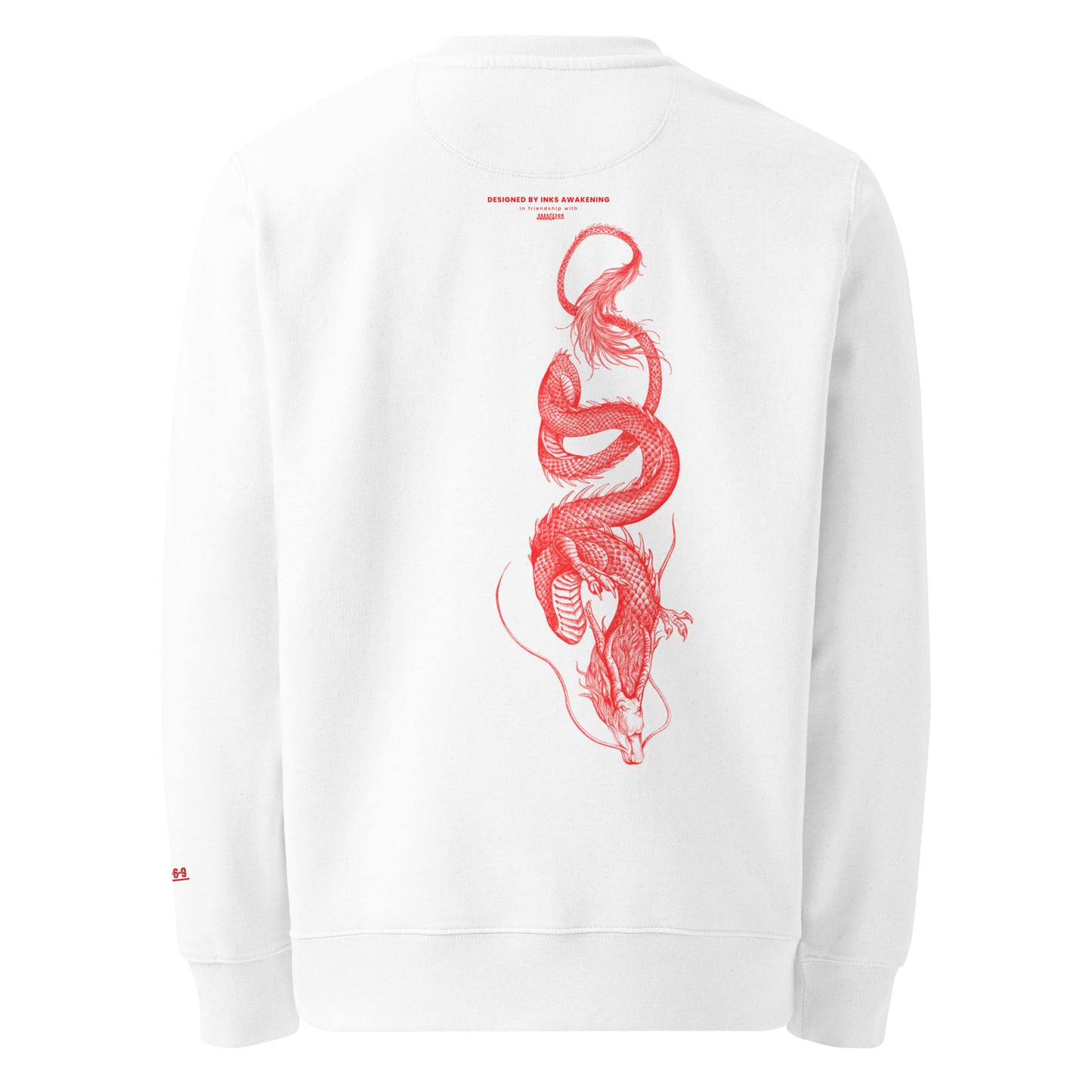 Inks Awakening Double Dragon Unisex Sweatshirt