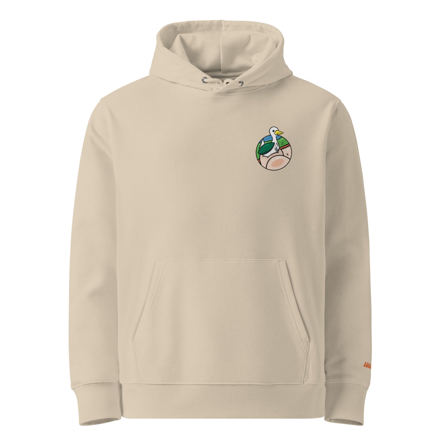 Myrajjal Butts Duck Unisex Hoodie