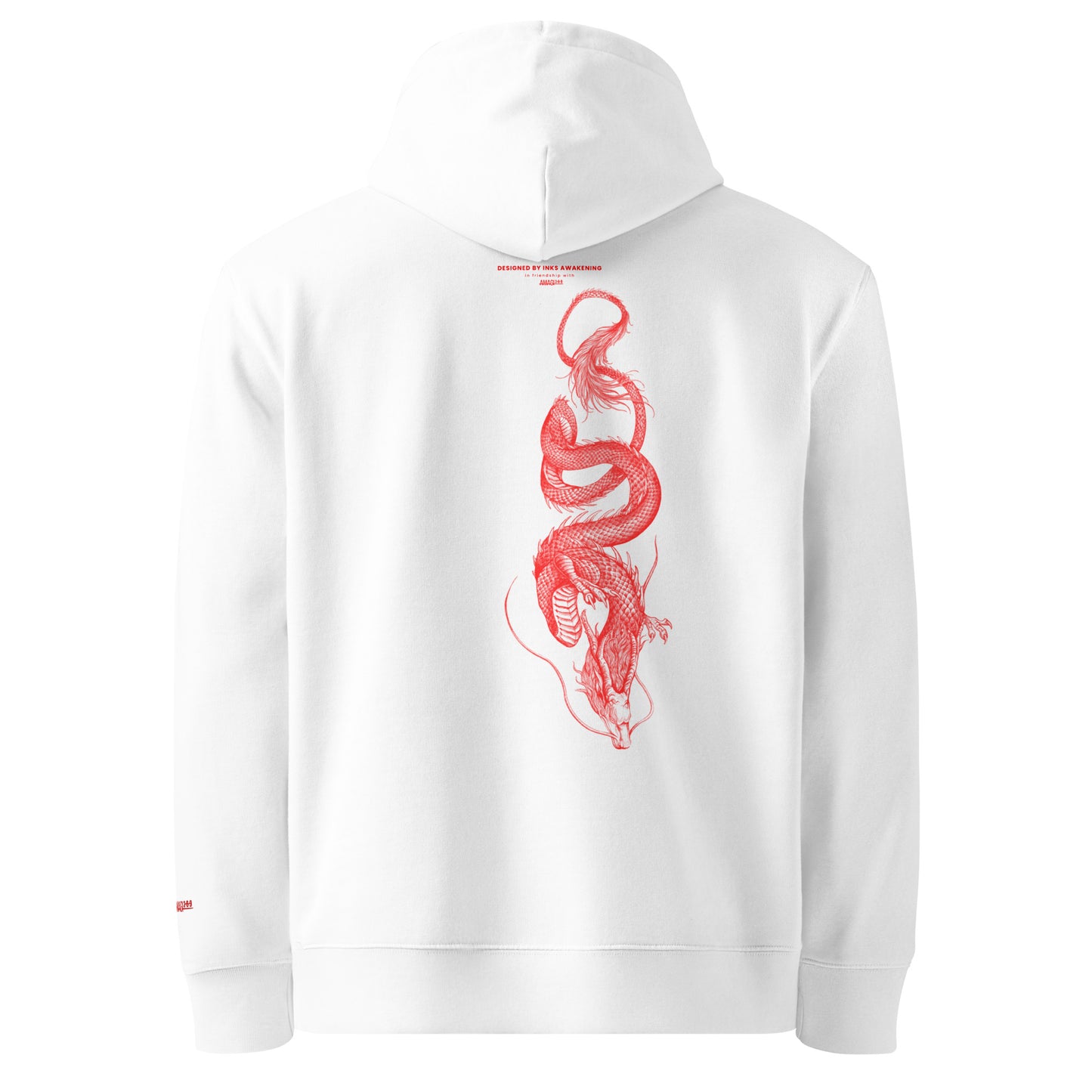 Inks Awakening Double Dragon Unisex Hoodie