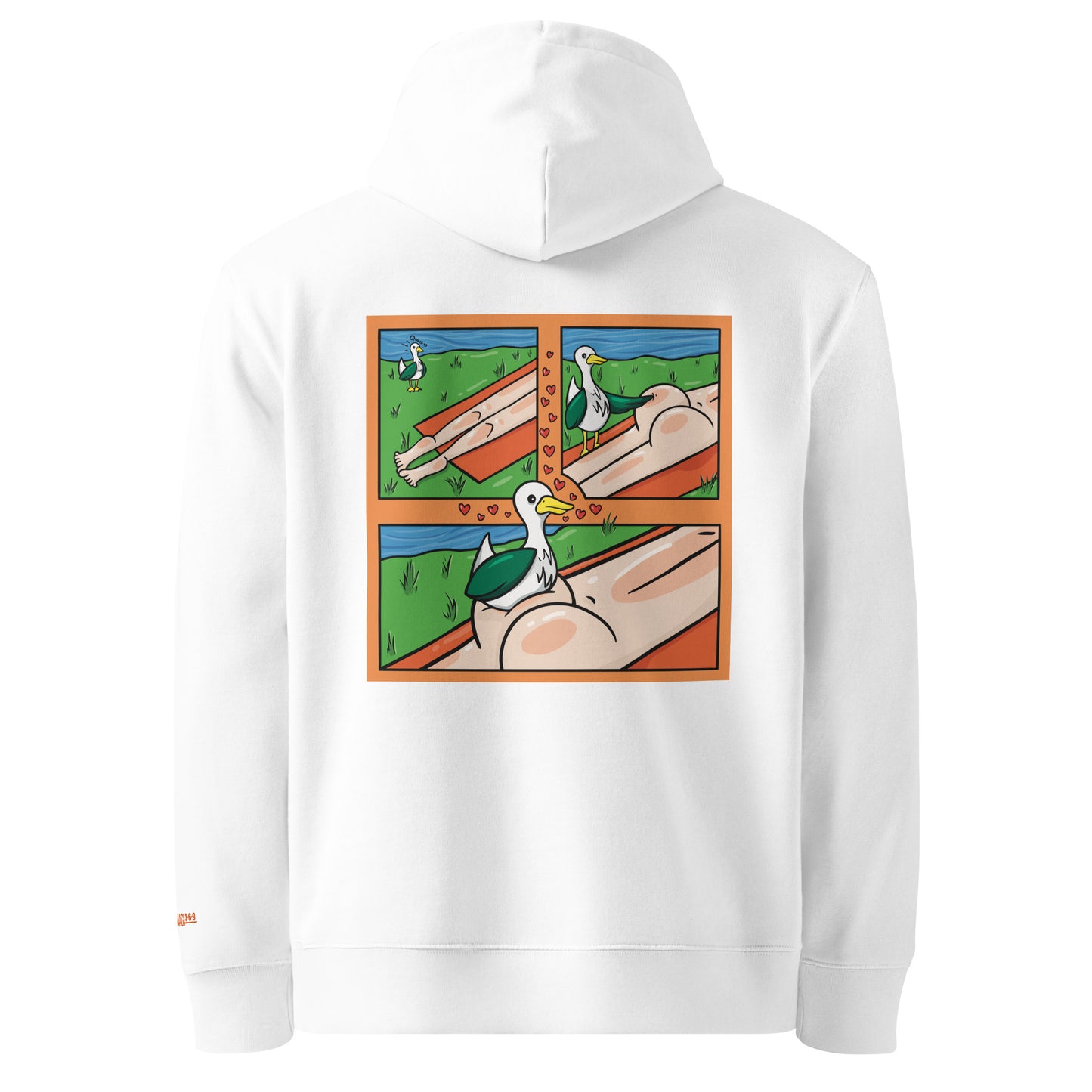 Myrajjal Butts Duck Unisex Hoodie