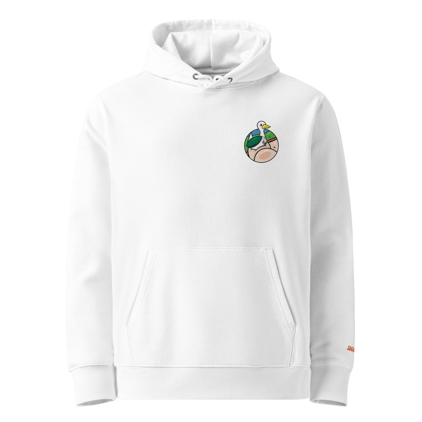 Myrajjal Butts Duck Unisex Hoodie