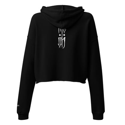 Humberto Eyes Women Cropped Hoodie V1