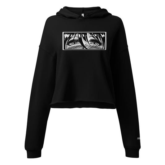 Humberto Eyes Women Cropped Hoodie V1