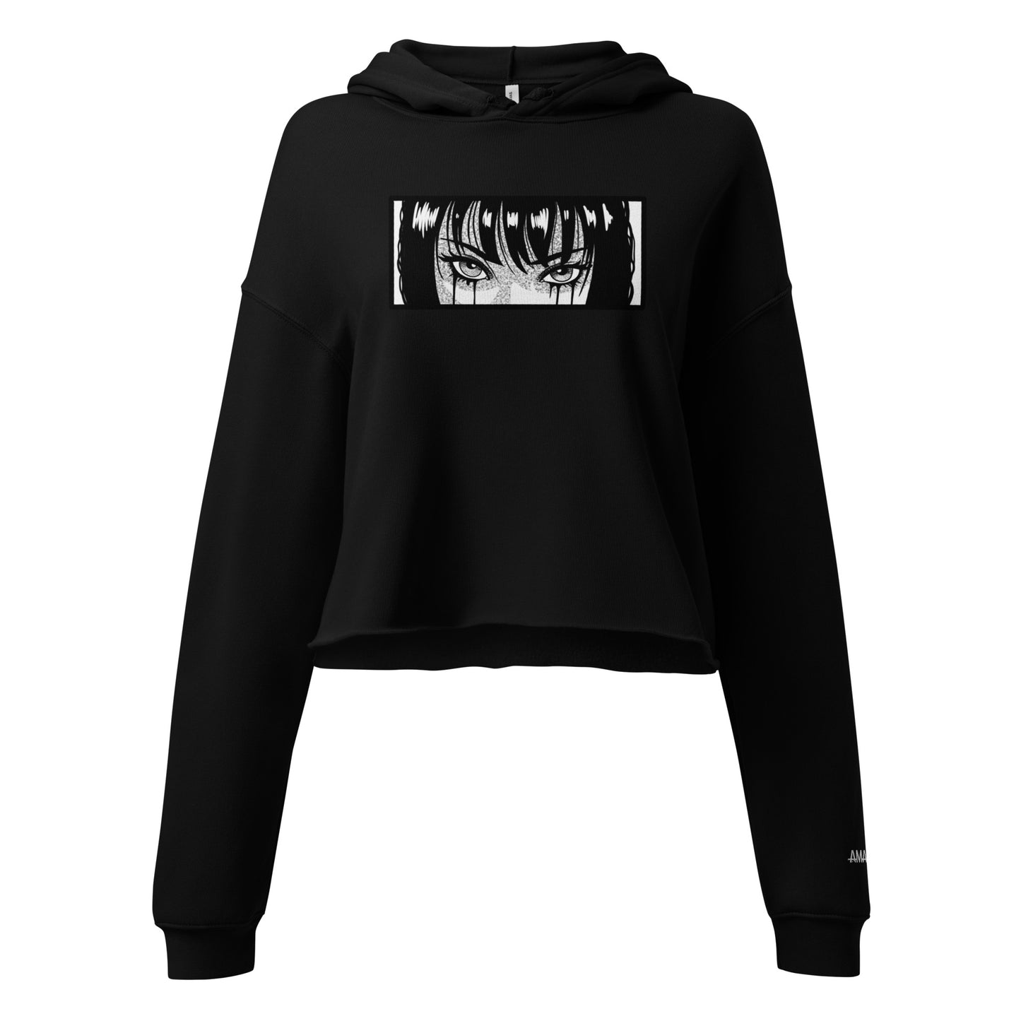 Humberto Eyes Women Cropped Hoodie V2