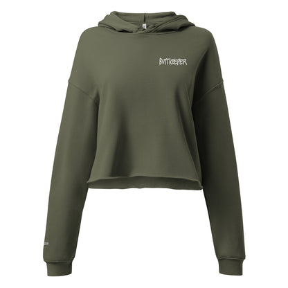 Buttkeeper Crop Top Women Hoodie