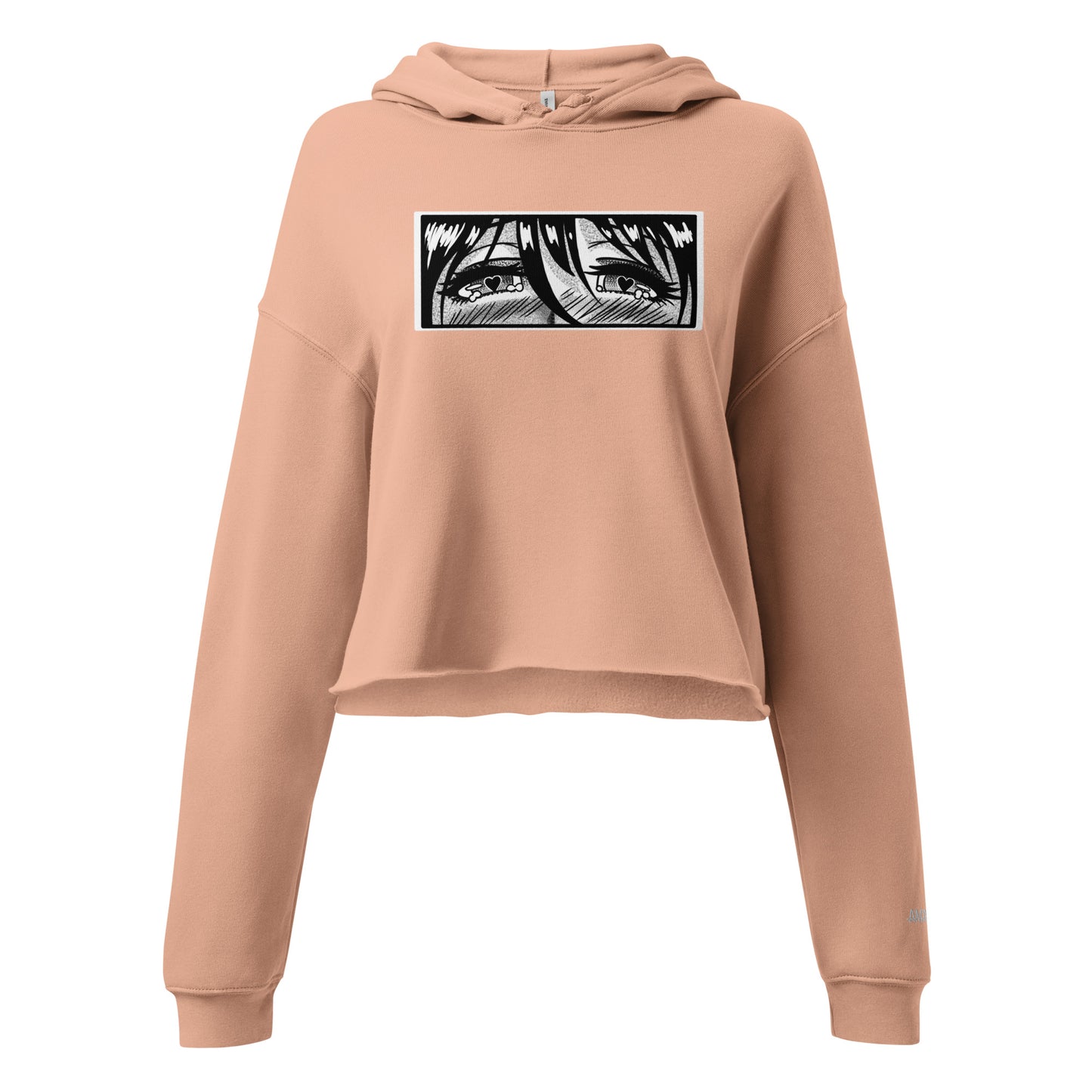 Humberto Eyes Women Cropped Hoodie V1