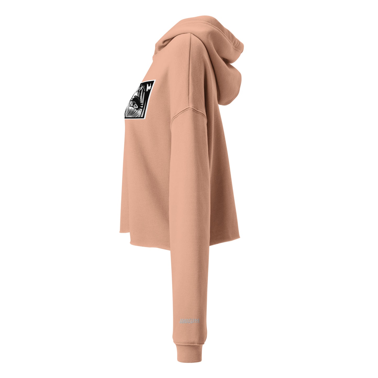 Humberto Eyes Women Cropped Hoodie V1